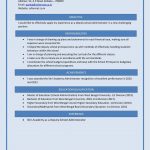 School Administration With Colour CV Format